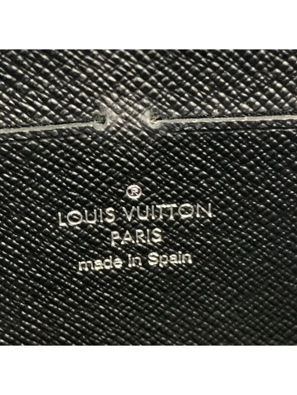 Louis Vuitton Epi Zippy Wallet Zip Around Black